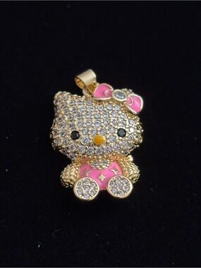 Gold plated Hello Kitty Pendant